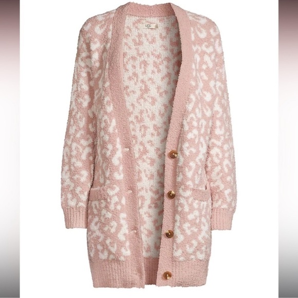 UGG Joselyn Cliff Leopard Cardigan - Picture 4 of 13